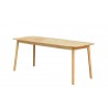 Mesa TRANSILVANIA, madera natural, 180 x 75 cms