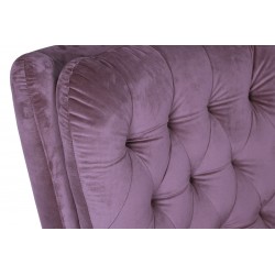 Sillón YAKARTA, metal, cojín, ratán beige (Pack de 4 unidades)