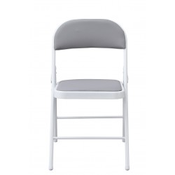 Sillón SUNNY BIG, apilable,  polipropileno blanco (Pack de 2 unidades)