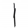 Silla SMART, plegable, metal, epoxi negro, vinilo negro (Pack de 6 unidades)