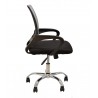 Sillón de oficina DUKE (H), alto, gas, basculante, similpiel beige