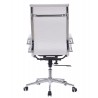 Sillón de oficina IGOR, alto, regulación de altura, basculante profundo, malla blanca