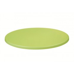 Tablero de mesa Topalit, VERDE LIMA 408, 70 cms de diámetro*. (Pack de 2 unidades)