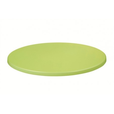 Tablero de mesa Topalit, VERDE LIMA 408, 70 cms de diámetro*. (Pack de 2 unidades)