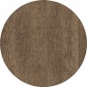 Tablero de mesa Werzalit WER-WOODART, Roble R.Oscuro 4510, 70 cms de diámetro (Pack de 2 unidades)