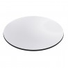Tablero de mesa COMPACTO, 12 mm. de espesor, Blanco 3101, Tavilo, 69 cms de diámetro (Pack de 2 unidades)