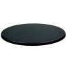 Tablero de mesa Werzalit WER-UNIART, Negro 3190, 70 cms de diámetro (Pack de 2 unidades)