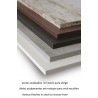 Tablero de melamina 30 mm, BLANCO ELE, 68 x 68 cms (Pack de 2 unidades)