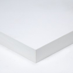 Tablero de melamina 30 mm, BLANCO ELE, 120 x 80 cms (Pack de 2 unidades)
