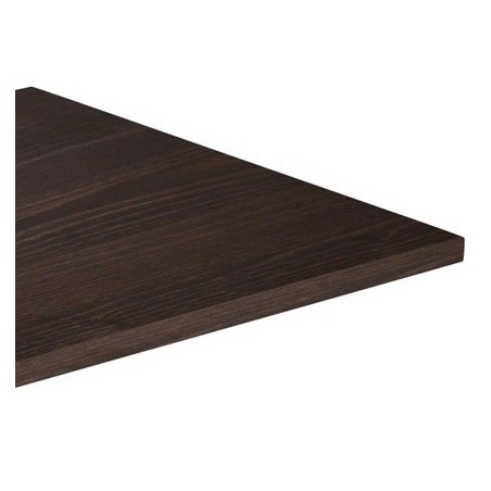 Tablero de melamina 30 mm, WENGUÉ, 68 x 68 cms (Pack de 2 unidades)