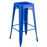 Taburete TOL EK LIMITED, acero, azul (Pack de 5 unidades)