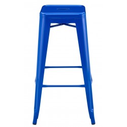 Taburete TOL EK LIMITED, acero, azul (Pack de 5 unidades)