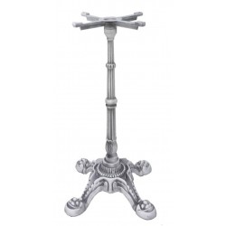 Base de mesa LIVRY 110, alta, fundición, 4 pies, acabado vintage, altura 110 cms (Pack...