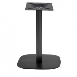 Base de mesa MAUTES RT72, negra, base de 60 x 40 cms, altura 72 cms (Pack de 2 unidades)