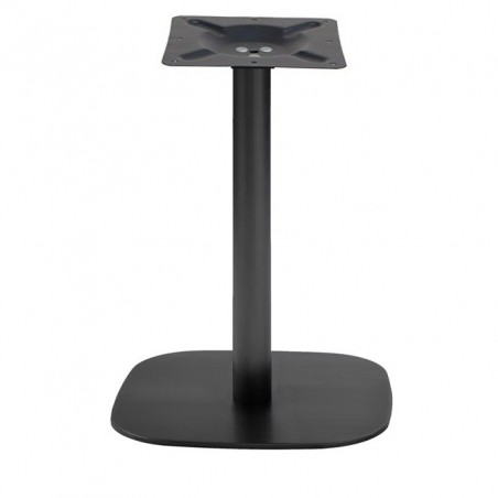 Base de mesa MAUTES RT72, negra, base de 60 x 40 cms, altura 72 cms (Pack de 2 unidades)