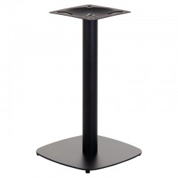 Base de mesa MAUTES 72, negra, base de 45 x 45 cms, altura 72 cms (Pack de 2 unidades)