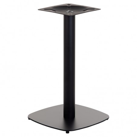 Base de mesa MAUTES 72, negra, base de 45 x 45 cms, altura 72 cms (Pack de 2 unidades)