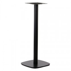 Base de mesa MAUTES 110, alta, negra, base de 45 x 45 cms, altura 110 cms (Pack de 2...
