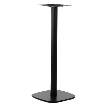Base de mesa MAUTES 110, alta, negra, base de 45 x 45 cms, altura 110 cms (Pack de 2 unidades)