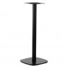 Base de mesa MAUTES 110, alta, negra, base de 45 x 45 cms, altura 110 cms (Pack de 2 unidades)
