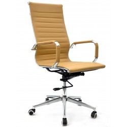 Sillón de oficina OLIVER, alto, regulación de altura, basculante profundo, similpiel...