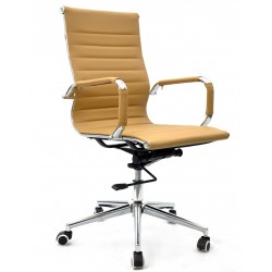 Sillón de oficina OLIVER, giratorio, regulación de altura, basculante profundo,...