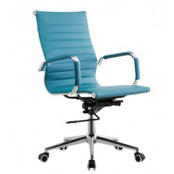Sillón de oficina OLIVER, giratorio, regulación de altura, basculante profundo,...