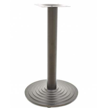 Base de mesa EBRO NEW 72, negra, 43 cms de diámetro, altura 72 cms (Pack de 2 unidades)