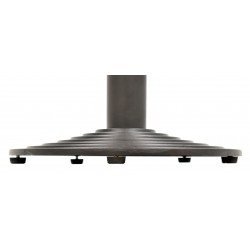 Base de mesa EBRO NEW 72, negra, 43 cms de diámetro, altura 72 cms (Pack de 2 unidades)
