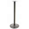 Base de mesa EBRO NEW 110, alta, negra, 43 cms de diámetro, altura 110 cms (Pack de 2 unidades)