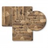Tablero de mesa Werzalit-Sm, EX WORKS 122, 110 x 70 cms* (Pack de 2 unidades)