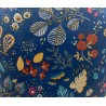 Taburete CARNAVAL SKY BLUE, metal, tapizado velvet azul con trasera carnaval (Pack de 4 unidades)