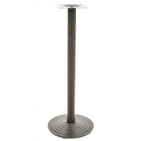 Base de mesa EBRO NEW 110, alta, negra, 43 cms de diámetro, altura 110 cms (Pack de 2 unidades)