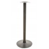 Base de mesa EBRO NEW 110, alta, negra, 43 cms de diámetro, altura 110 cms (Pack de 2 unidades)