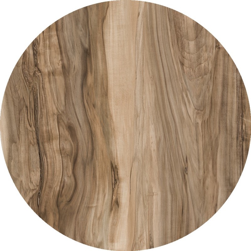 Tablero de mesa Werzalit WER-WOODART, Indian Shesman 4525, 70 cms de diámetro (Pack de 2 unidades)