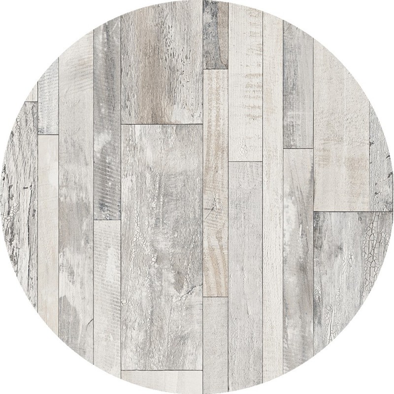 Tablero de mesa Werzalit WER-FANTASY, White Block 7537, 70 cms de diámetro (Pack de 2 unidades)