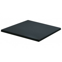 Tablero de mesa Werzalit WER-UNIART, Negro 3190, 70x70 cms (Pack de 2 unidades)