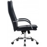 Sillón de oficina NEROTH, alto, mecanismo multifunción, similpiel negra