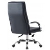 Sillón de oficina NEROTH, alto, mecanismo multifunción, similpiel negra