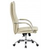 Sillón de oficina NEROTH, alto, mecanismo multifunción, similpiel crema