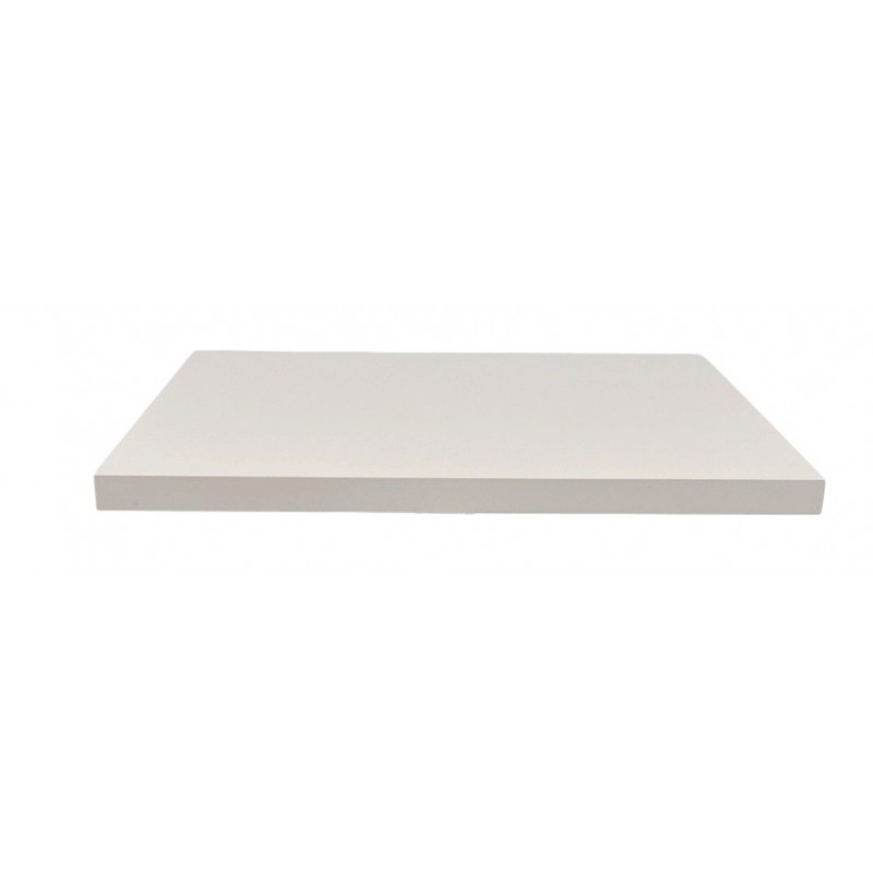 Tablero de melamina 30 mm, BLANCO ELE, 80 x 80 cms (Pack de 2 unidades)
