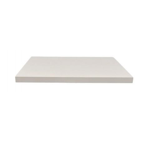 Tablero de melamina 30 mm, BLANCO ELE, 80 x 80 cms (Pack de 2 unidades)