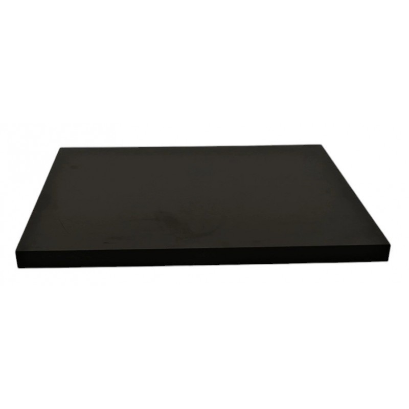 Tablero de melamina 30 mm, NEGRO 10, 68 x 68 cms (Pack de 2 unidades)