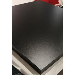 Tablero de melamina 30 mm, NEGRO 10, 68 x 68 cms (Pack de 2 unidades)