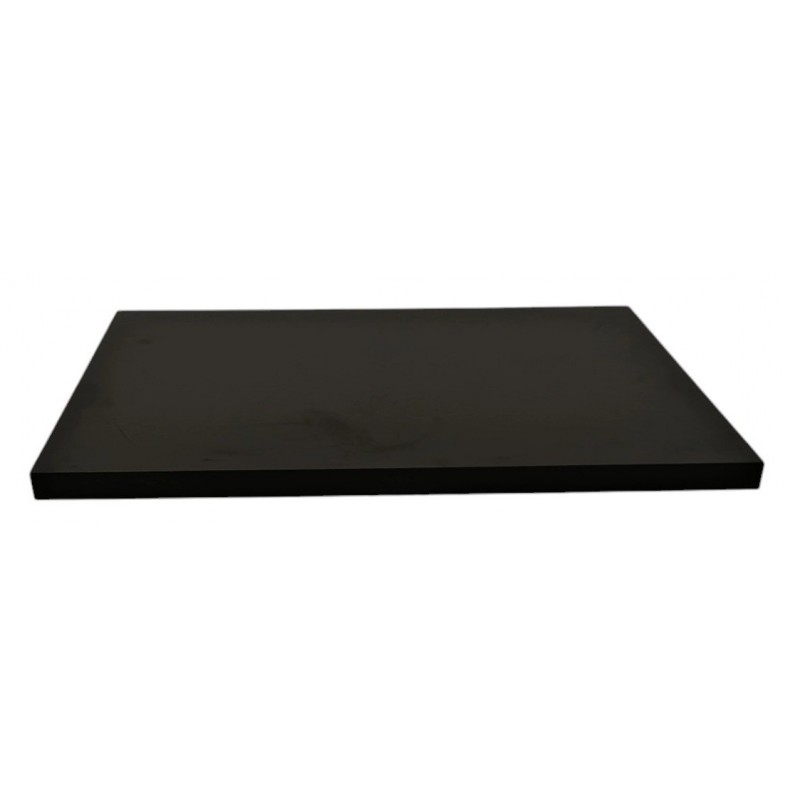 Tablero de melamina 30 mm, NEGRO 10, 110 x 68 cms (Pack de 2 unidades)