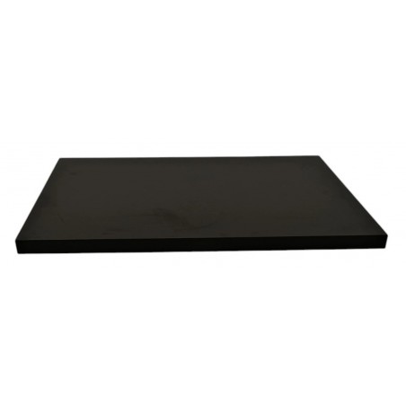 Tablero de melamina 30 mm, NEGRO 10, 110 x 68 cms (Pack de 2 unidades)