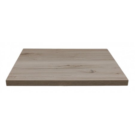 Tablero de melamina 30 mm, ROBLE UVE, 60 x 60 cms (Pack de 2 unidades)