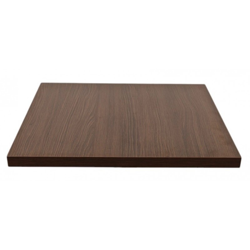 Tablero de melamina 30 mm, WENGUÉ, 68 x 68 cms (Pack de 2 unidades)