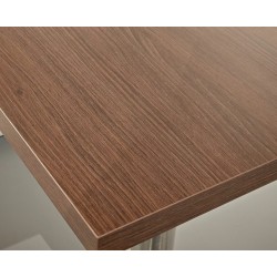 Tablero de melamina 30 mm, WENGUÉ, 68 x 68 cms (Pack de 2 unidades)