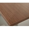 Tablero de melamina 30 mm, WENGUÉ, 68 x 68 cms (Pack de 2 unidades)